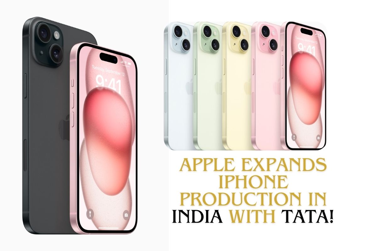 Apple Expands iPhone Production in India, Partners with TATA