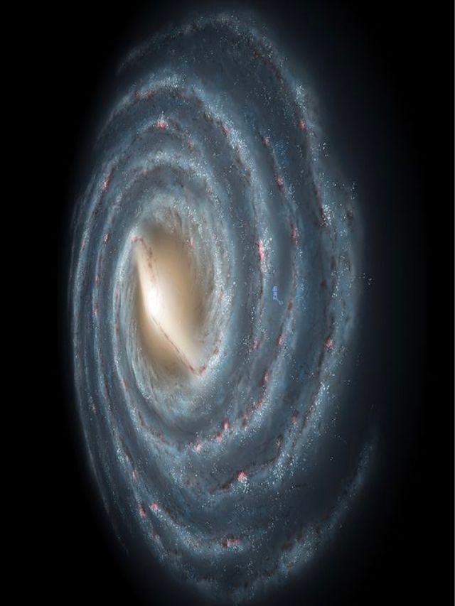 What is at the center of the Milky Way?